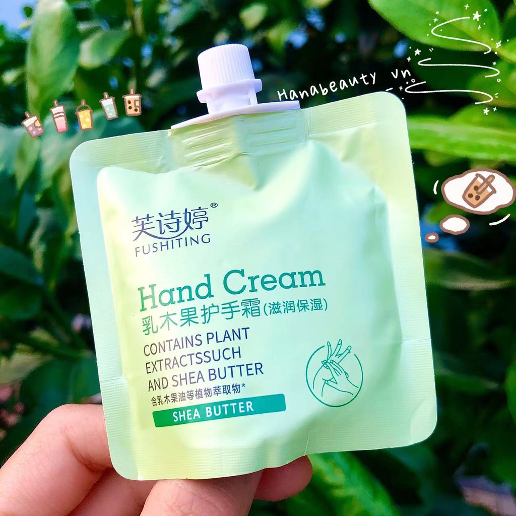 Kem Dưỡng Da Tay FUSHITING Hand Cream Trắng Da Giảm Nhăn Chống Lão Hóa Nội Địa Trung