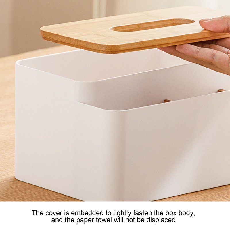 Hộp Đựng Khăn Giấy Cỡ Lớn Đa Năng Tiện Dụng Cho Khách Sạn