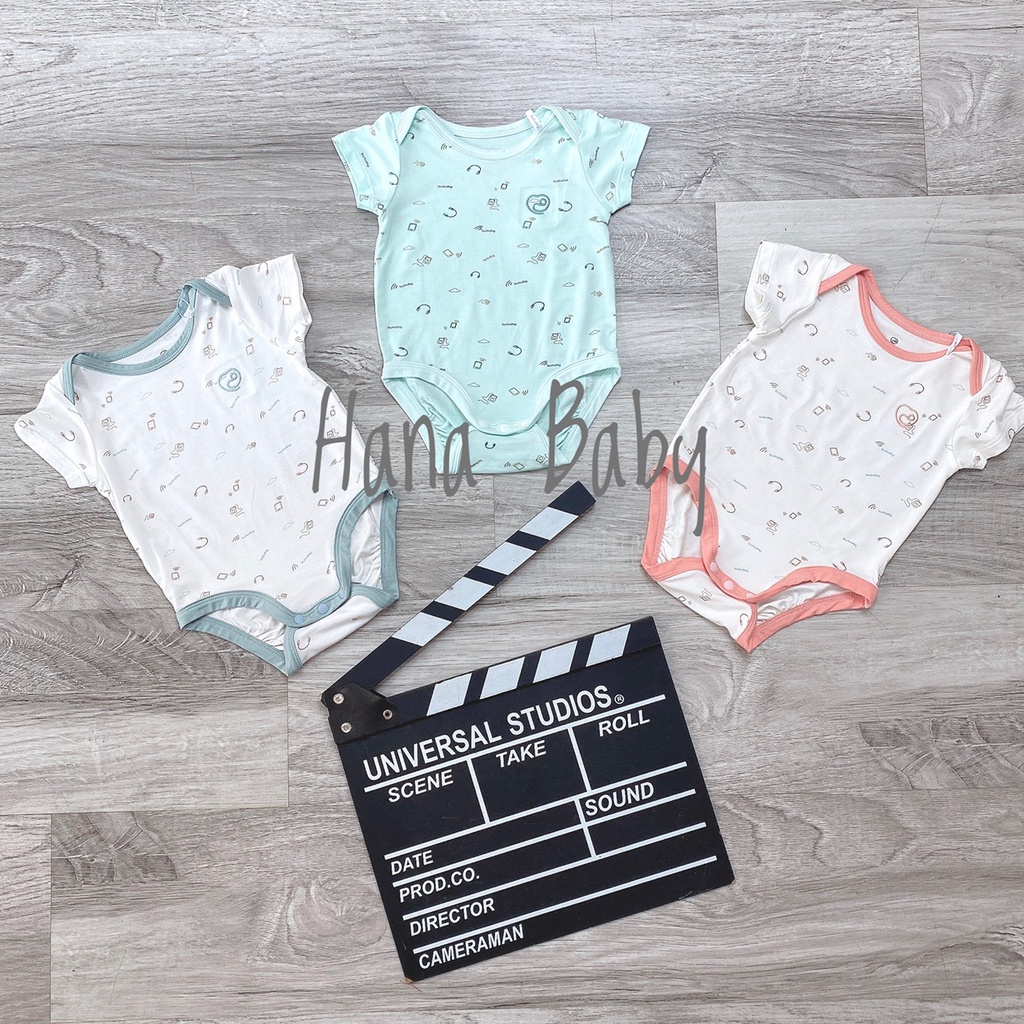 Body cộc Chip Bu baby cho bé từ 0 tháng- 6 tháng