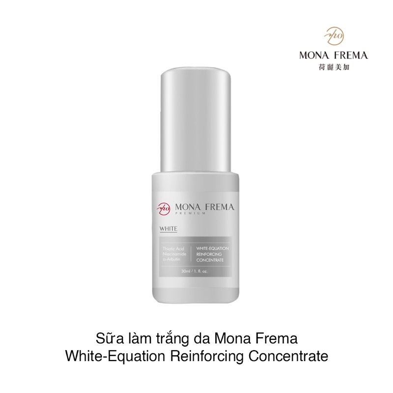 Kem dưỡng trắng da White-Ewuation Reinforcing Concentrate Mona Frema