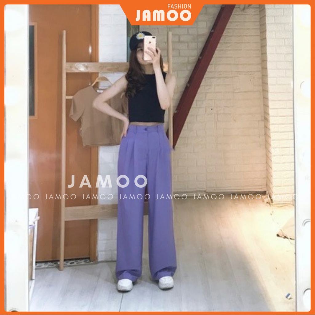 ÁO PHÔNG NỮ , Áo croptop trơn sát nách JAMOO ( hình thật shop tự chụp kèm video )