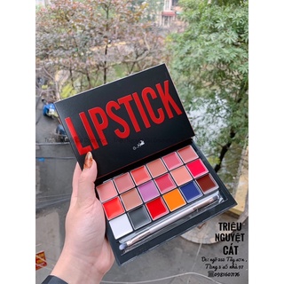 Bảng Son Carmela Anastasia Dupe 18 Ô Cao Cấp Với Chất Son Lì Lên Màu Chuẩn Không Khô Môi