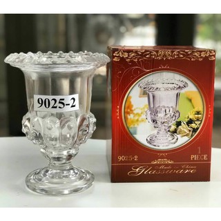 Ly thủy tinh cắm phật thủ cắm hoa