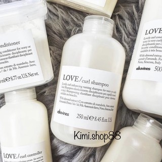DẦU GỘI CHO TÓC UỐN, TÓC XOĂN DAVINES LOVE CURL