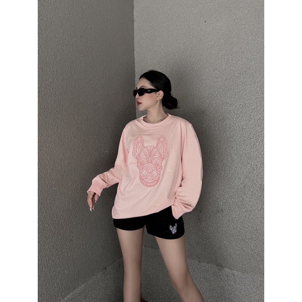 (ảnh thật) Áo tay dài M. LB lìework/ monogram( có bán rời)