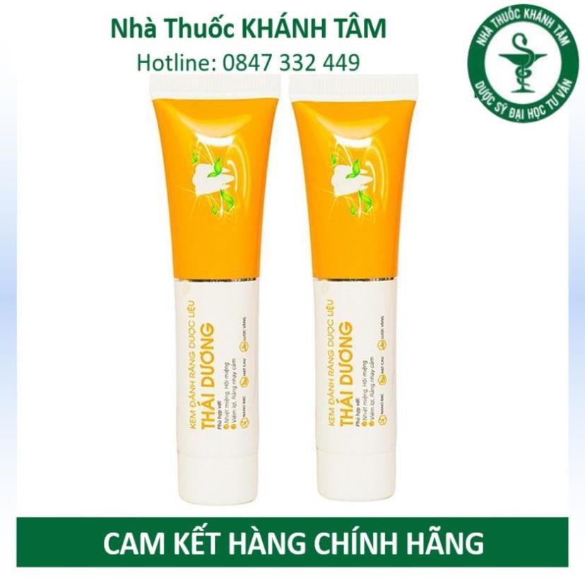 ! Kem Đánh Răng Dược Liệu Thái Dương ! !