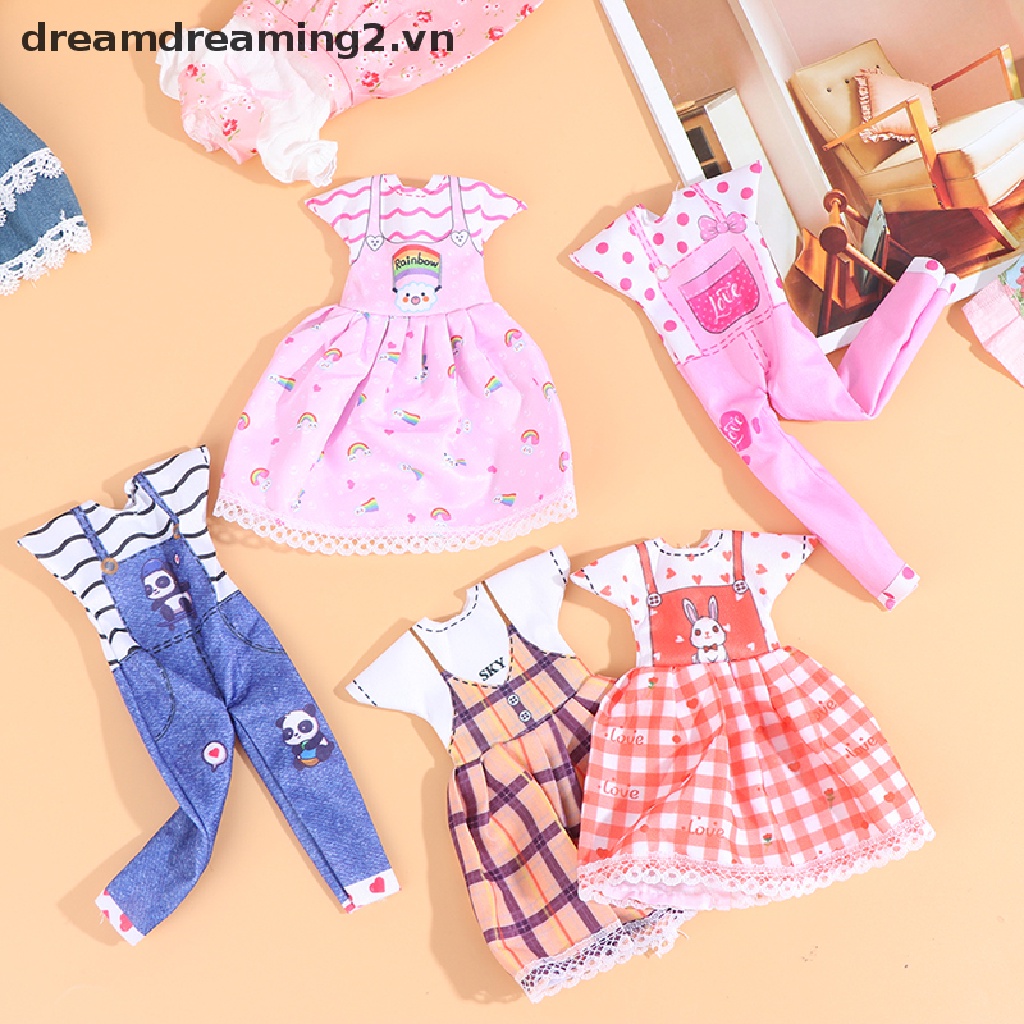 Đầm Công Chúa Đáng Yêu Cho Búp Bê 30cm 2.vn 1 / 6 12