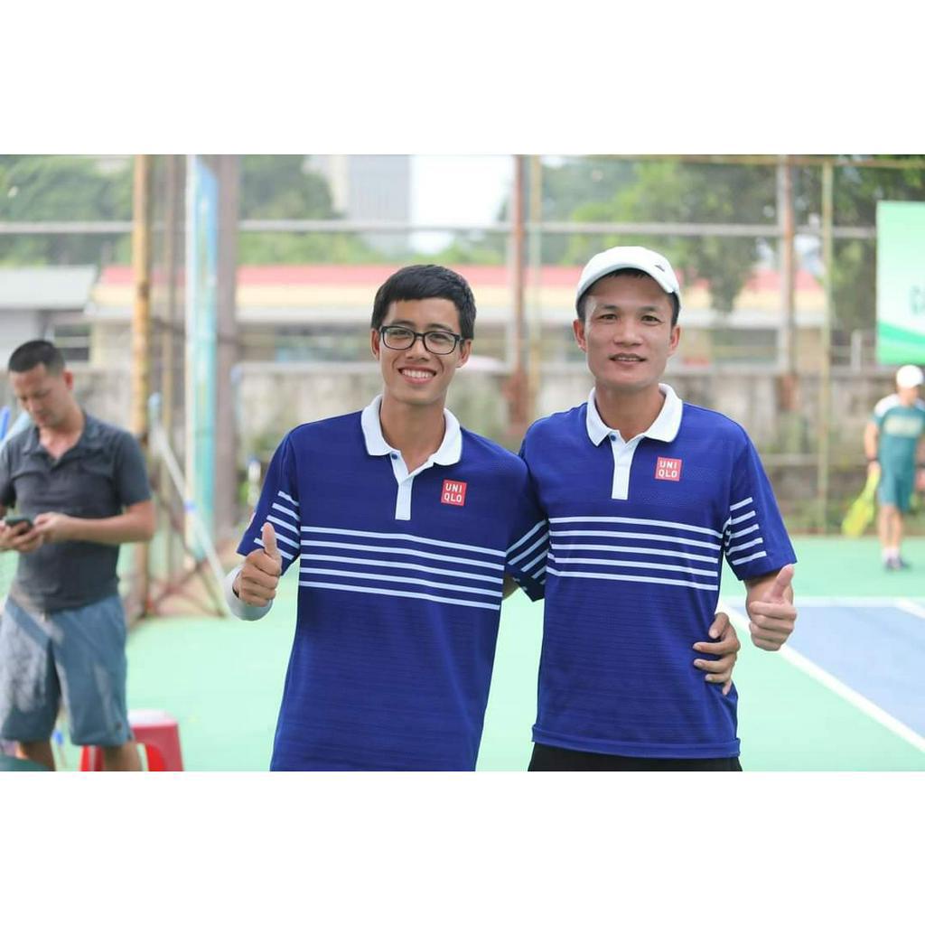 Bộ Uniqlo kẻ ngực 2 màu Thời Trang Thể Thao WinMax Sport