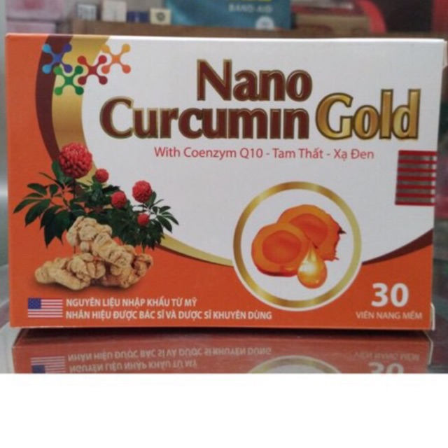 Nano Curcumin Gold hỗ trợ điều trị dạ dày ,ngừa HP -ngừa ủng thư