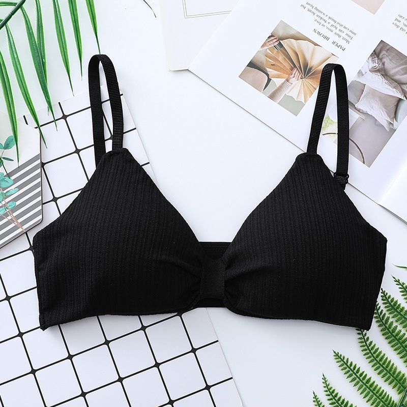 Áo bra, áo ngực nữ cotton thấm hút mồ hôi,  thắt nơ đánh lừa thị giác, giúp vòng 1 tròn đầy, quyến rũ_ Siberi | BigBuy360 - bigbuy360.vn