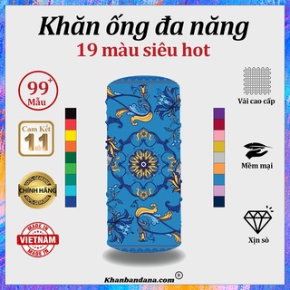 [SIÊU QUÀ TẶNG] Khăn Ống Nam 19 Màu - Khăn ống đa năng đi nắng, đi phượt, bịt mặt nam nữ - XỊN SÒ ĐỘC LẠ