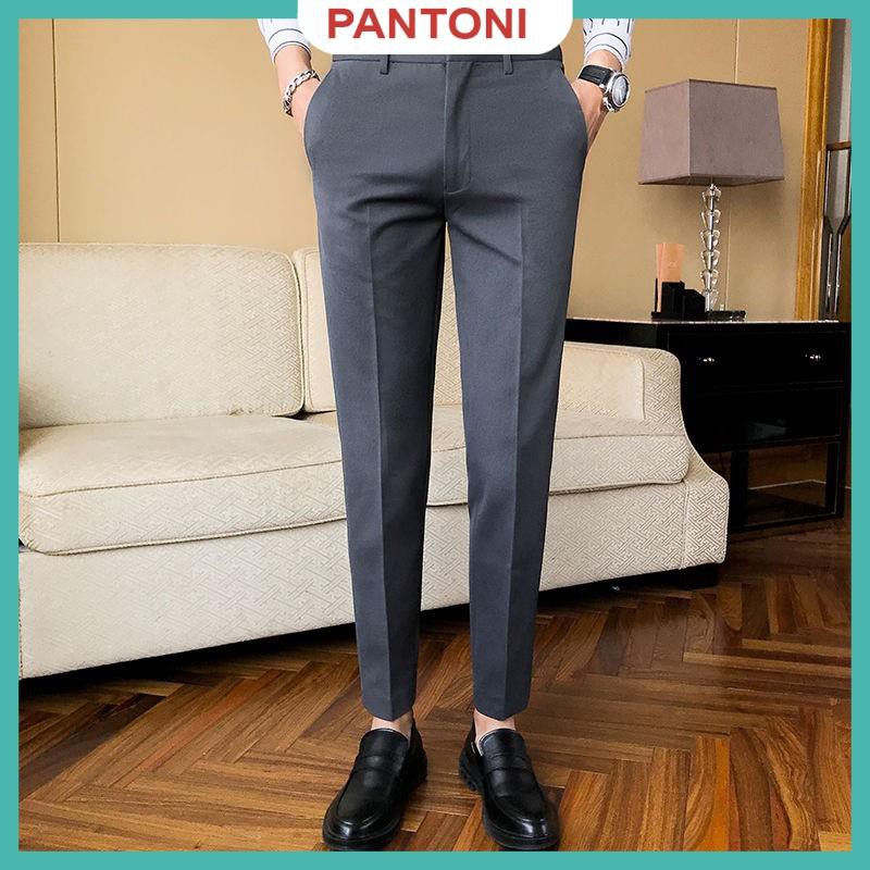 Quần tây âu nam cao cấp chất vải tuyết mưa , co giãn 4 chiều dáng ôm body chống nhăn ,chống xù tuyệt đối | BigBuy360 - bigbuy360.vn