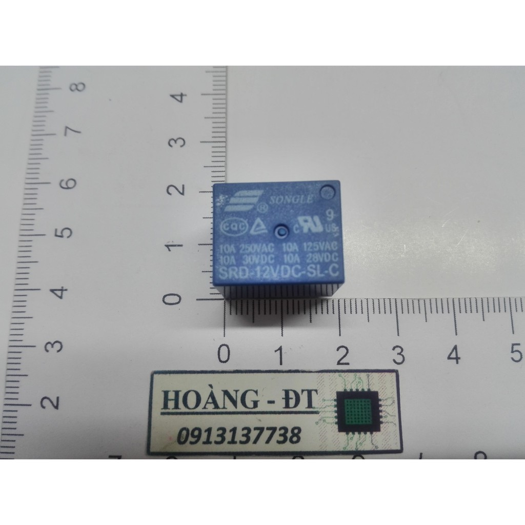 Relay (rờ le) 5 chân SongLe 3v/ 5v/ 12v/ 24v/ 48v 10a