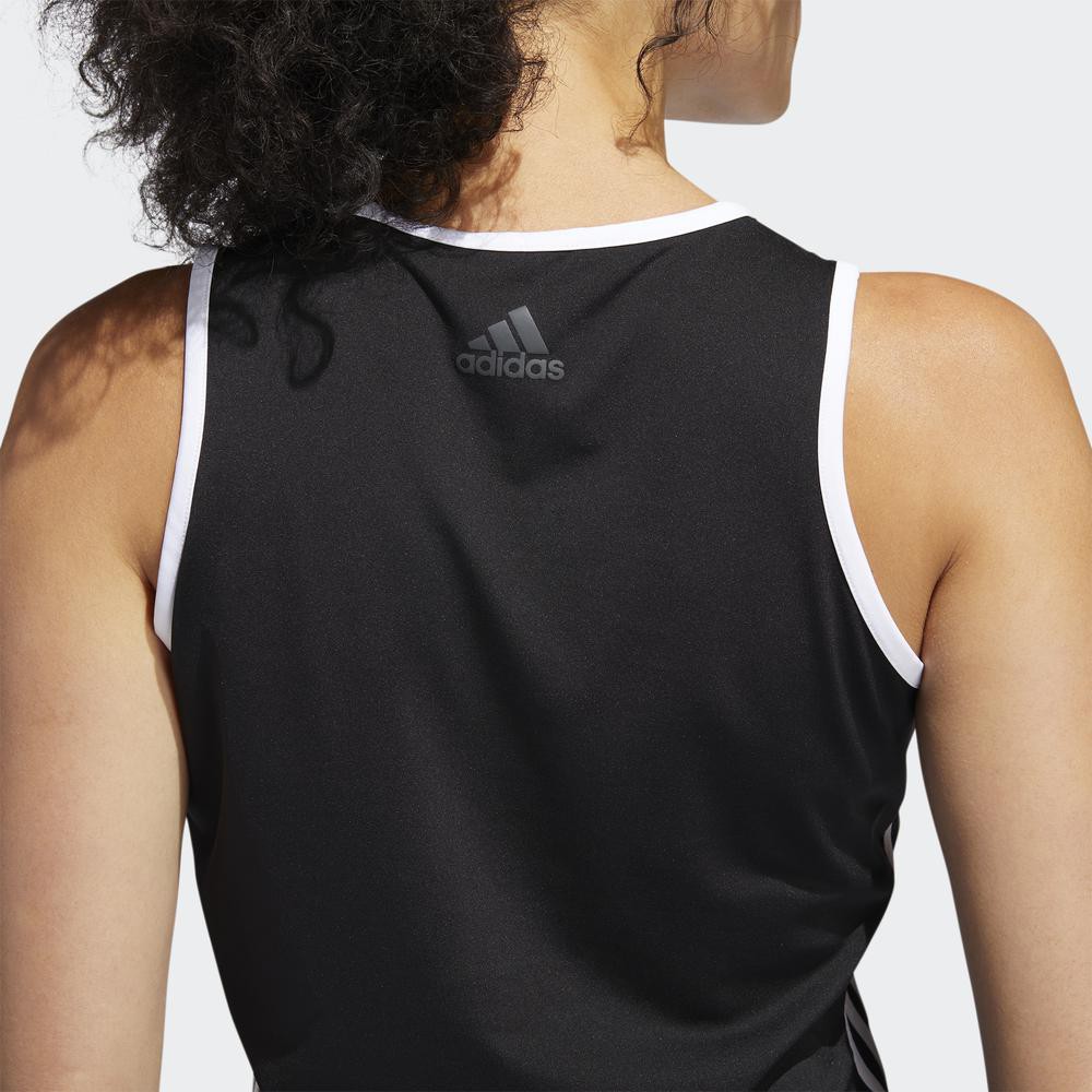 Áo Ba Lỗ adidas TRAINING Nữ 3 Sọc Màu Đen FJ7269