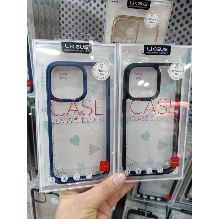 Ốp lưng LikGus viền màu iPhone 12,12 Pro, 12 Pro max, 11,11 Pro max, 13,13 Pro,13 Pro max