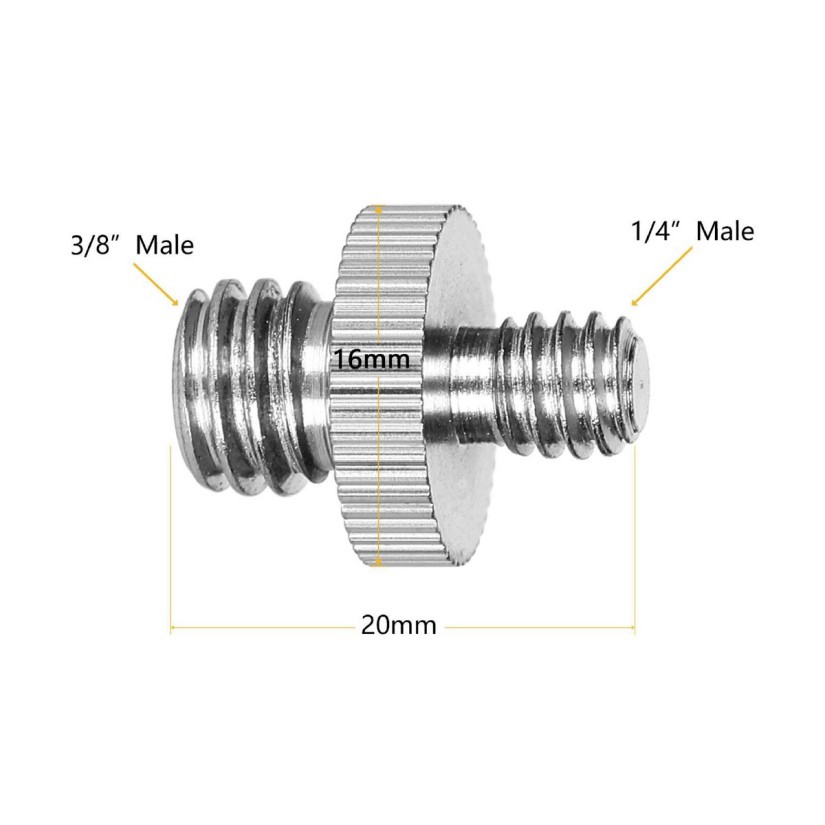 Ốc 2 Đầu 1/4 inch + 3/8 inch