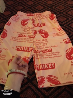 Bộ quần áo mì tôm miliket
