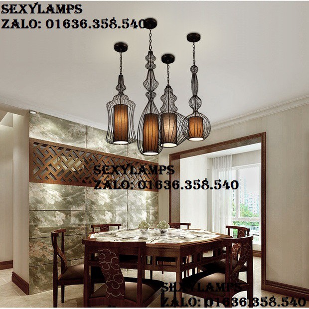 ĐÈN TRANG TRÍ THẢ (GIÁ ĐÃ BAO GỒM BÓNG LED THỦY TINH EDISON TRANG TRÍ)