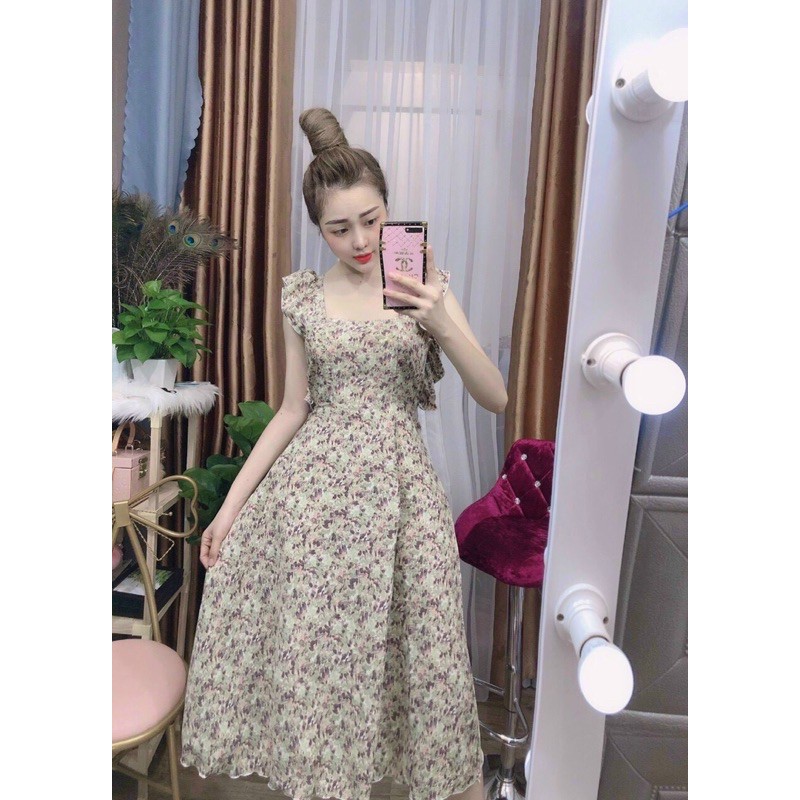 ĐẦM MAXI CÁNH TIÊN LỤA