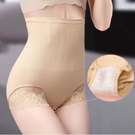 Quần lót Gen Bụng Chống Cuộn Viền Ren Nhật Munafie(chéo) - CHILLHOUSE