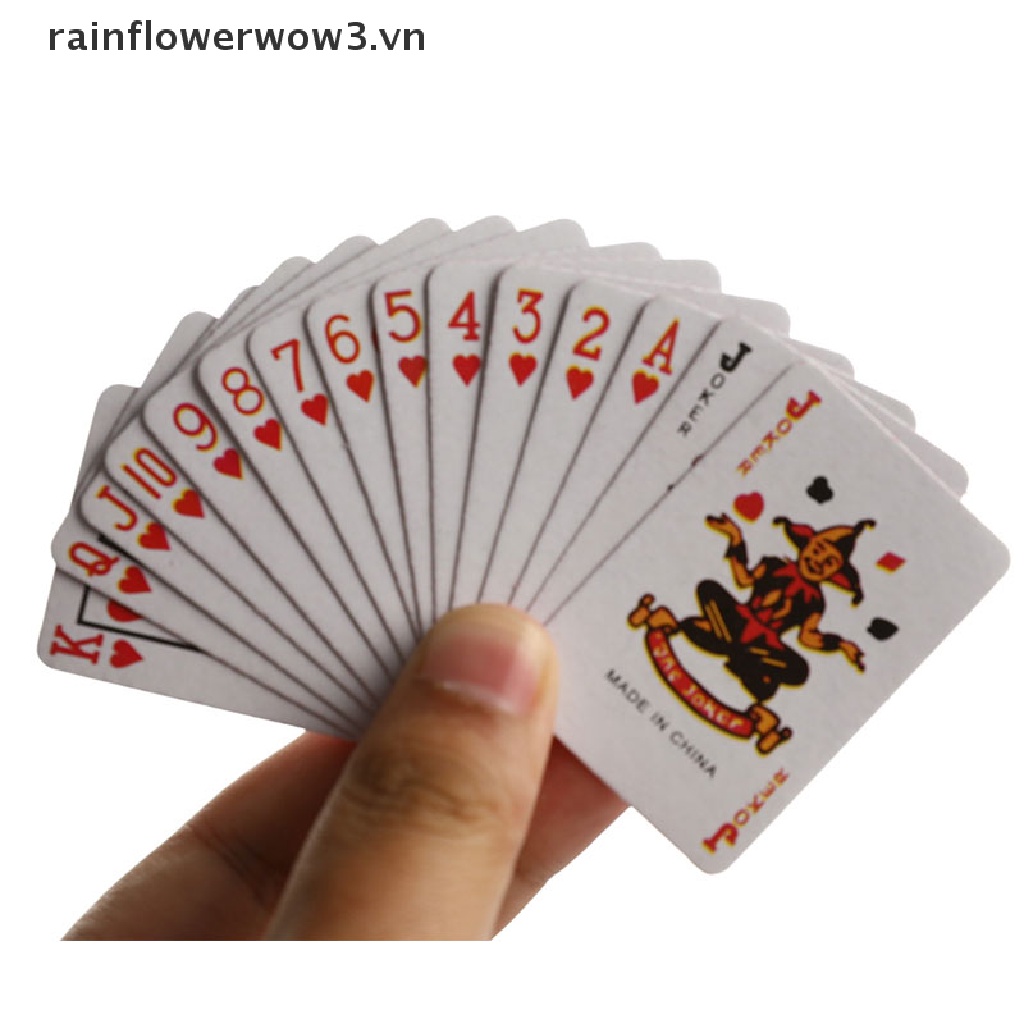 Búp Bê mini Hình Lá Bài poker Dễ Thương Xinh Xắn