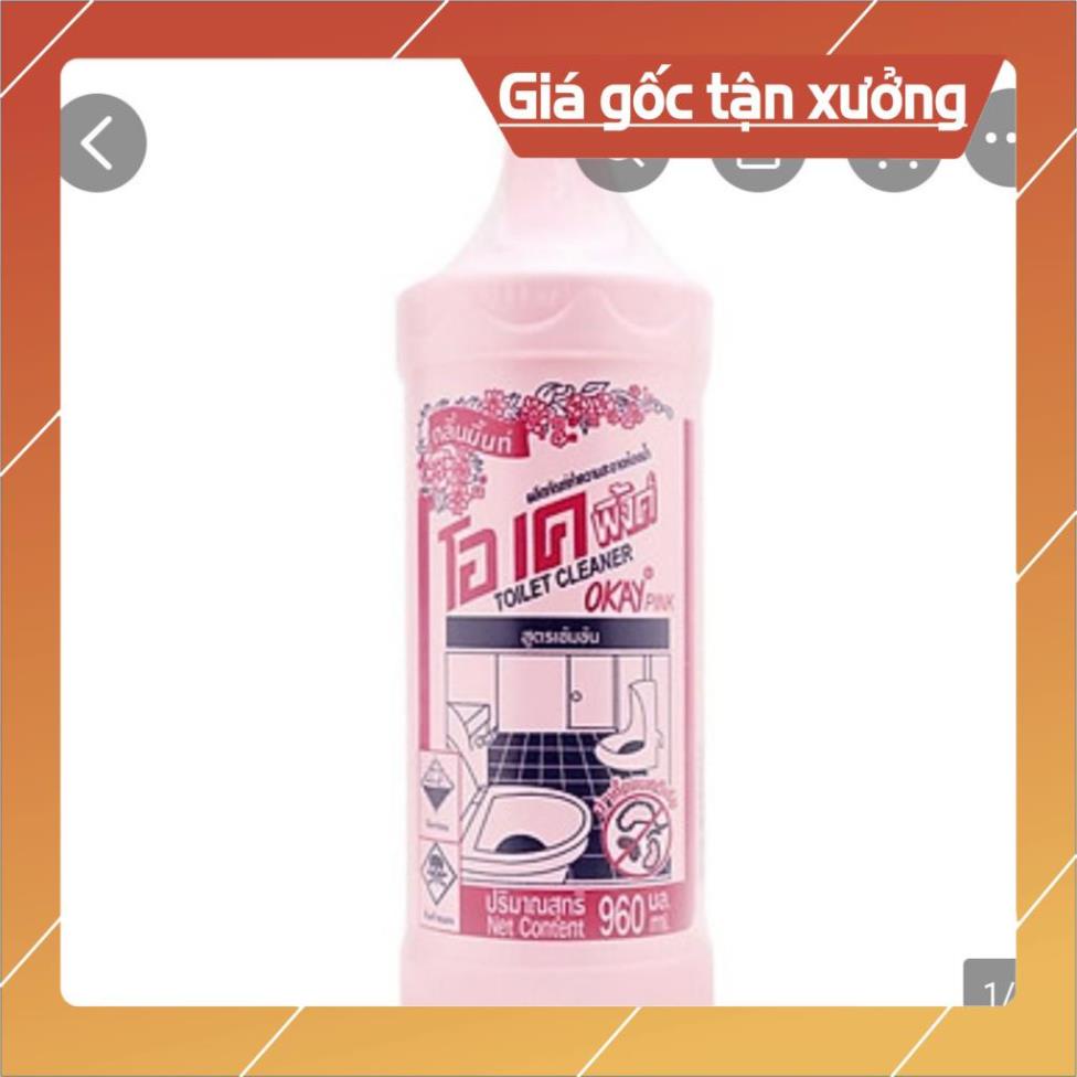 [ICLN9 giảm 5K cho đơn hàng 50k]  Nước Tẩy Toilet Okay Thái Lan 960ml