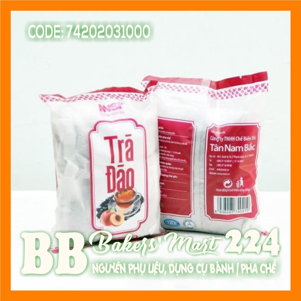 Trà ĐÀO túi lọc TÂN NAM BẮC - 200gr (20gr x 10 gói)