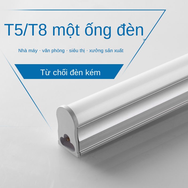 dải đèn led và tuýp tích hợp huỳnh quang T5T8 thanh dài siêu sáng phòng khách gia đình tiết kiệm điện