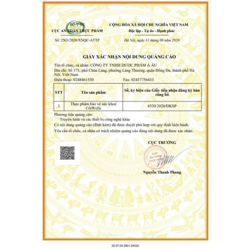 CỐT WELLS- Dùng cho người khô khớp, cứng khớp, thoái hoá xương khớp