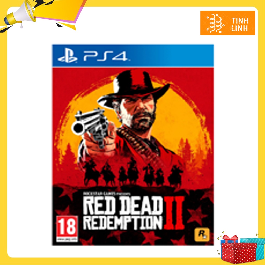 Đĩa Game PS4 Red Dead Redemption 2