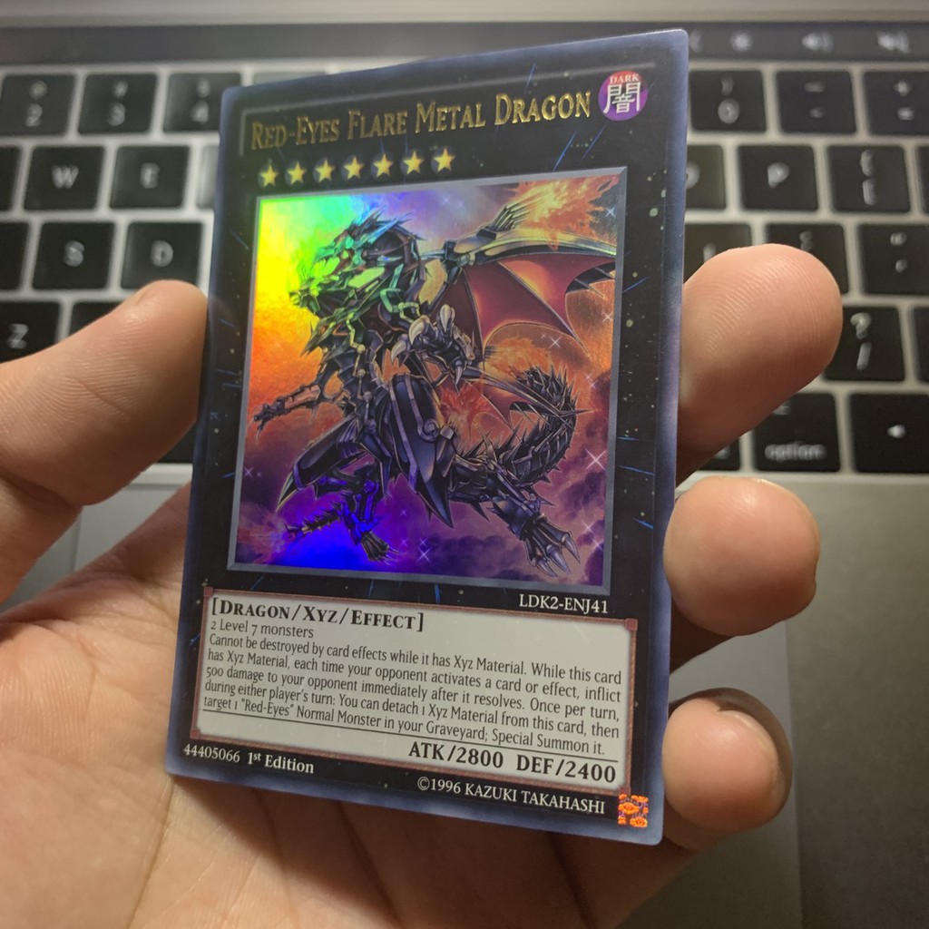Red-Eyes Flare Metal Dragon