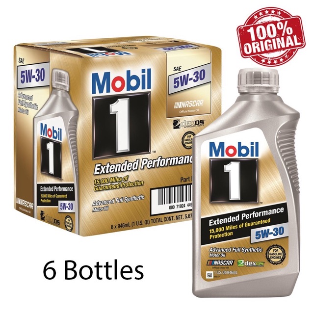 Nhớt Mobil 1 Gold Extended 5w30 - SLL