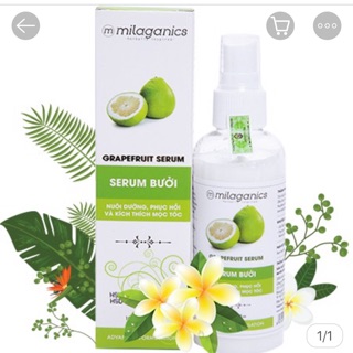 Serum duỡng tóc Bưởi Milaganics (100ml)