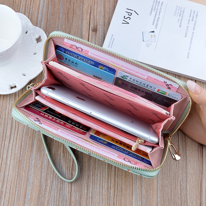 Ví Nữ Mới Kéo Dài zip perm bagKN3502