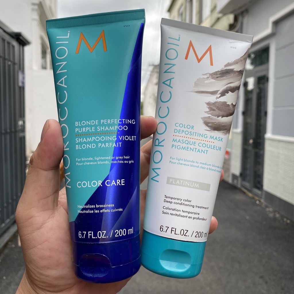 [Chính Hãng]HẤP GIỮ MÀU TÓC NHUỘM Moroccanoil Color Depositing Mask 200ml | BigBuy360 - bigbuy360.vn