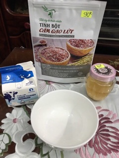Tinh bột Cám gạo Lứt