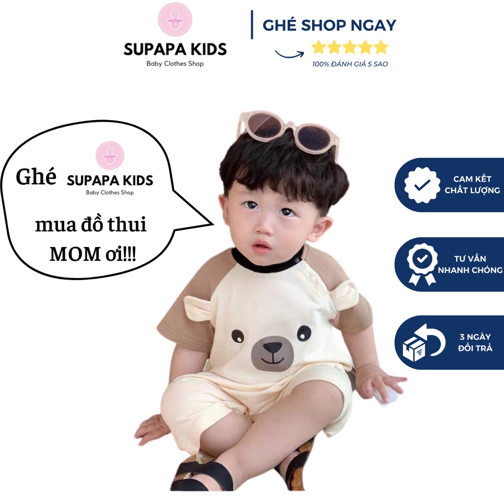 Body hình thú siêu dễ thương dành cho bé trai và bé gái