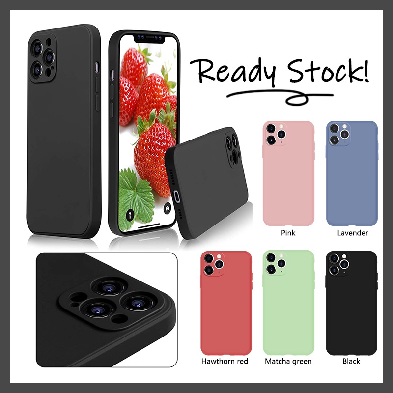 Ốp điện thoại silicon dẻo màu kẹo trơn bảo vệ camera cho Huawei Nova 3i 7i 5t Y9S Y6 Y7 Pro Y9 Prime 2019 Y5P Y6P 2020