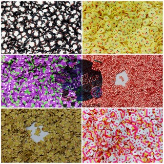 Nail đất sét lát ĐỒ CHƠI  trang trí Slime toru_slime