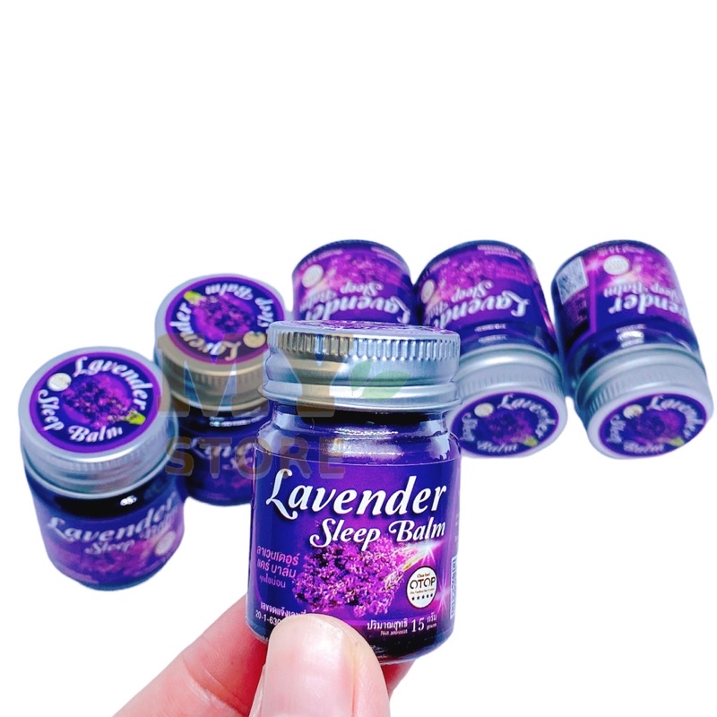 (Chính Hãng) Dầu Cù Là Ngủ Ngon Lavender Sleep Balm Thái Lan 15g