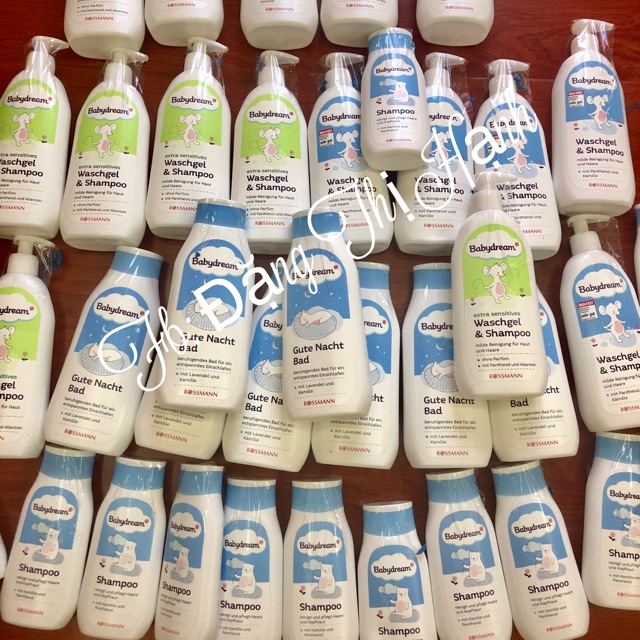 SỮA TẮM GỘI BABYDREAM 500ml