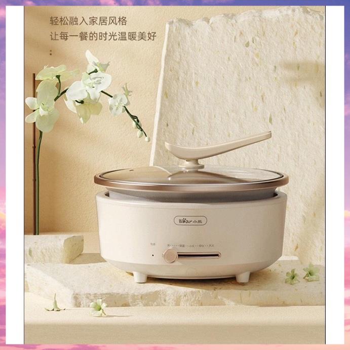 Nồi Lẩu Điện Đa Năng Nướng, Chiên, Xào,Hãng Bear Dung Tích 5L model DHG-P50F1. - Gia Dụng Gia Đình