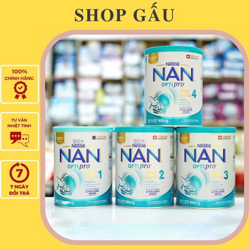 Sữa Nan Nga đủ số 1,2,3,4 hộp 400g/800g