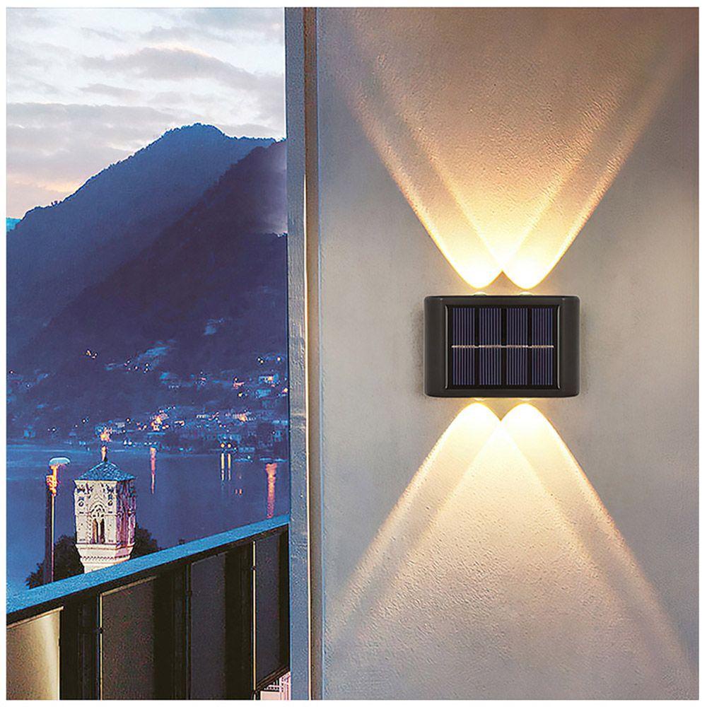 CONOPERY Bộ 4 Đèn LED Năng Lượng Mặt Trời Trang Trí Sân Vườn