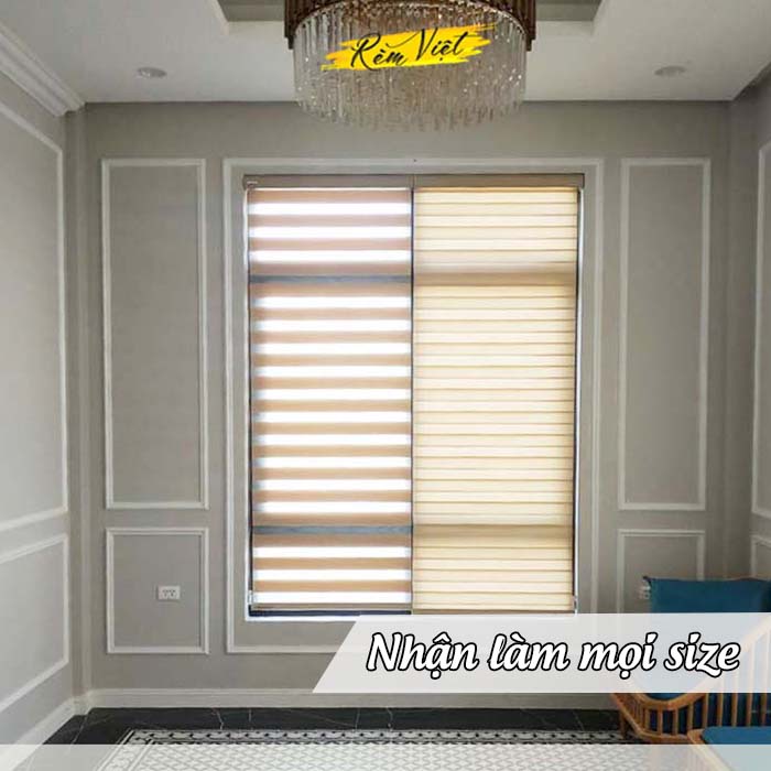 Rèm Cầu Vồng Hàn Quốc hay Rèm Cuốn Cầu Vồng, Đẹp Tinh Tế Hiện Đại Tiết Kiệm Không Gian