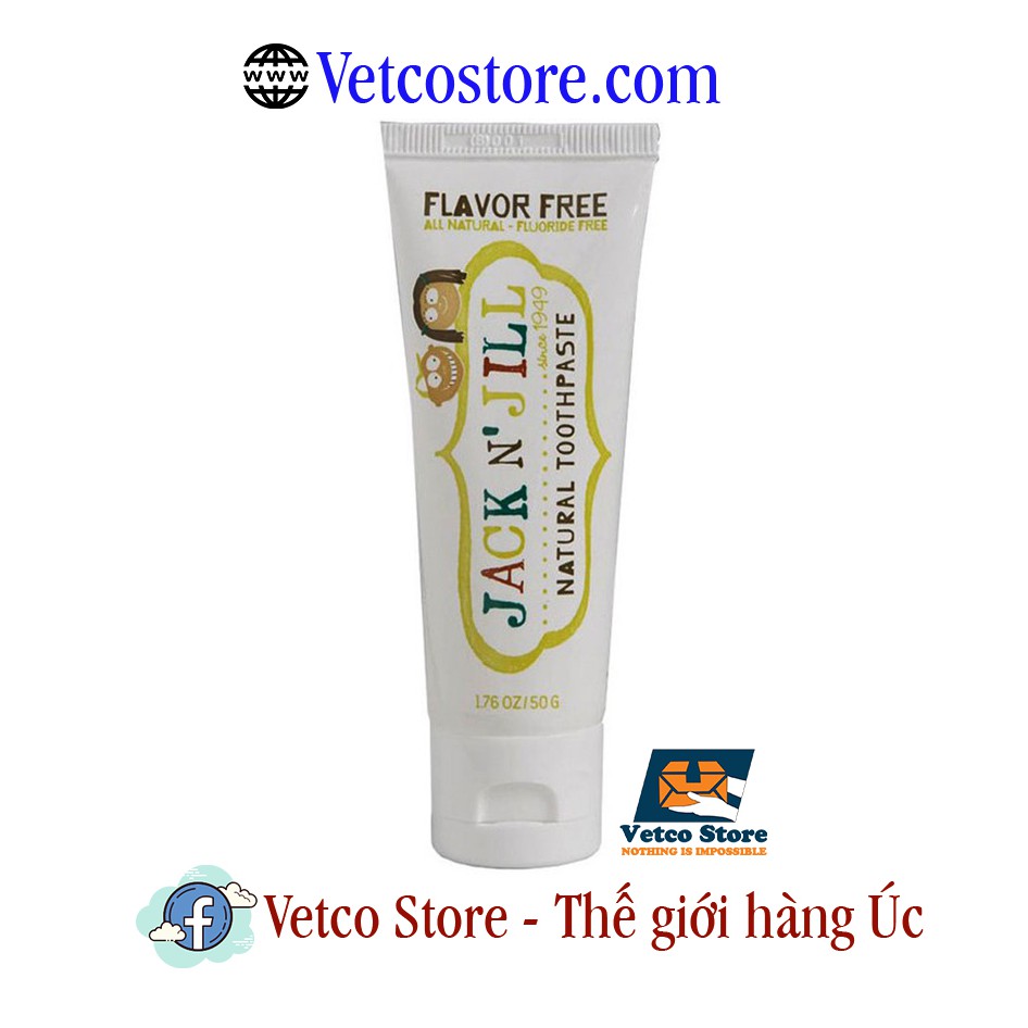 Kem đánh răng em bé Jack & Jill