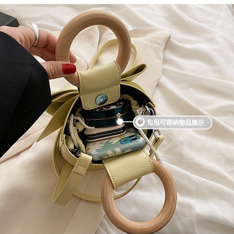 TÚI XÁCH NỮ ĐEO CHÉO, QUAI XÁCH ĐI CHƠI  DỰ TIỆC BALO MINI CHẤT DA PU THỜI TRANG NỮ KÈM NƠ VÀ VÍ DA 1