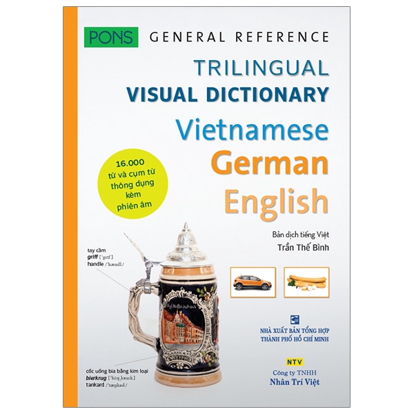 Sách - Pons General Reference - Trilingual Visual Dictionary Vietnamese - German - English