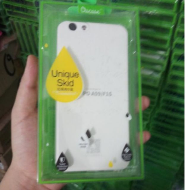 Ốp lưng oppo A59/F1s dẻo trong suốt Ou Case vu Case chính hãng
