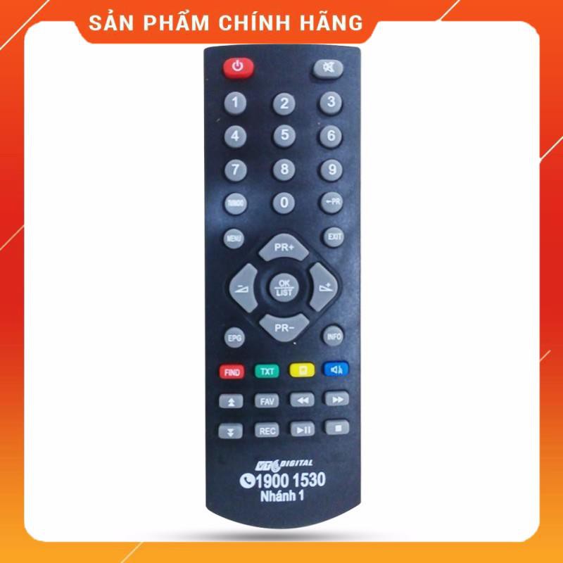 Remote điều khiển đầu thu VTC kỹ thuật số + pin dailyphukien
